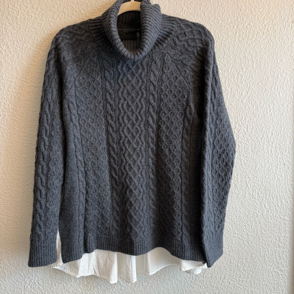 Anthropologie Cableknit Sweater